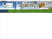 Tablet Screenshot of itest-plus.cz